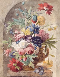 Flor ainda vida, c. 1734